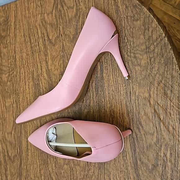 Calvin Klein NIB women's Gayle pink, sz 11 m pointy toe slip on dress pump - Picture 3 of 10